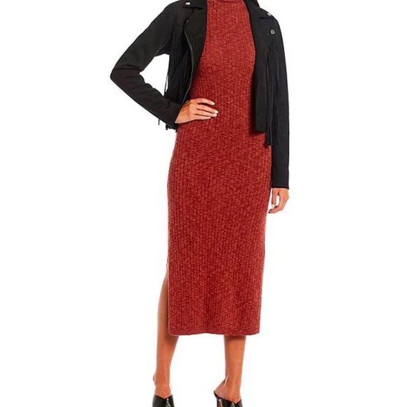 C&V Chelsea & Violet Sleeveless Slit Hem Midi Dress - Picture 3 of 11